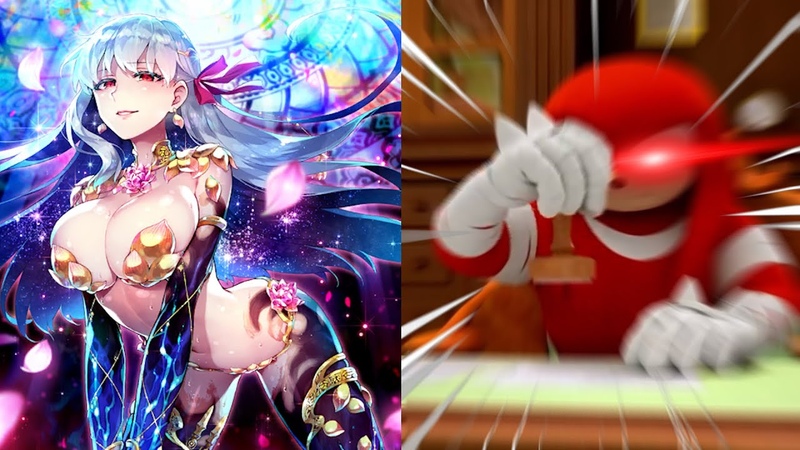 Knuckles rates Fate Grand Order female