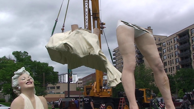 Marilyn Monroe Makes Her Debut in Downtown