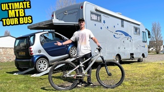 MY NEW MOTORHOME IS INSANE - ULTIMATE MTB TOUR BUS!