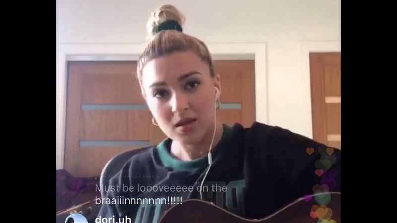 Tori Kelly Love on the Brain ( Rihanna cover) ( IG live