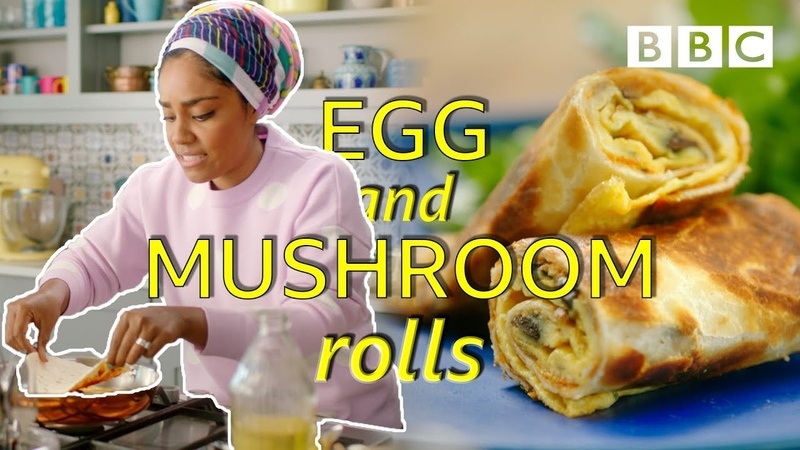 Nadiyas 5 minute crispy egg rolls