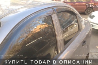 Ветровики Шевроле Авео Т250 седан (дефлекторы окон Chevrolet Aveo T250 sedan)