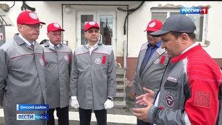 Александр Бурков оценил ход посевной в Марьяновском районе
