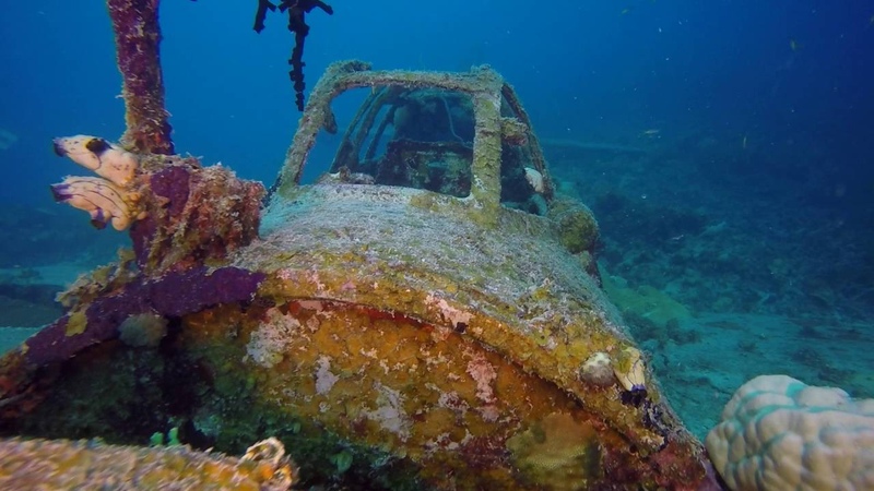 Japanese Aircraft Wrecks of Chuuk ( Truk ) Lagoon August