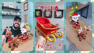 Tren Croch Passo A Passo ( Parte 2/3 ) - Coleo A Caminho Do Natal - Tiago Amigurumi