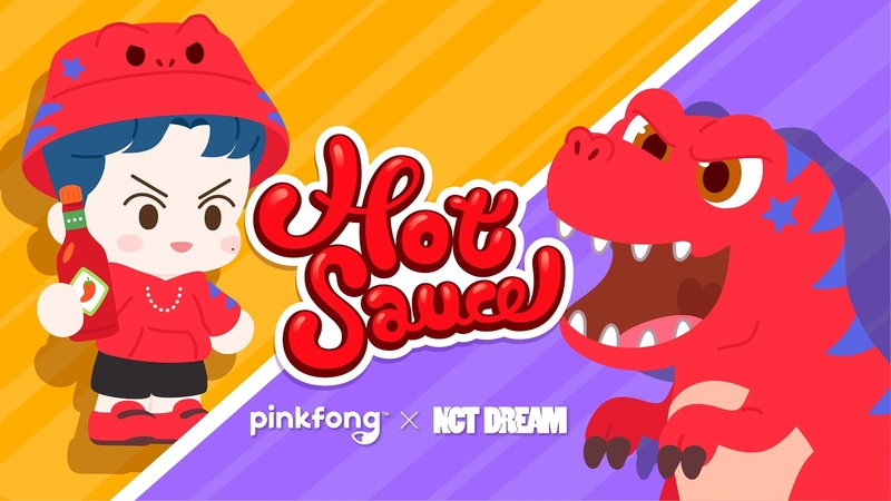 Hot Sauce with Pinkfong REDREX, Sing along with NCT DREAM , NCT DREAM X