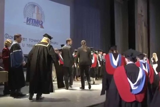 Церемония чествования выпускников Университета ИТМО 2014