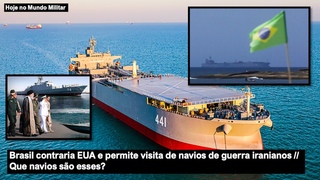 Brasil contraria EUA e permite visita de navios de guerra iranianos  Que navios so esses