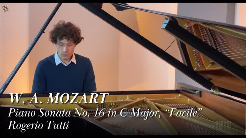 Mozart: Piano Sonata No. 16 Facile, Rogerio