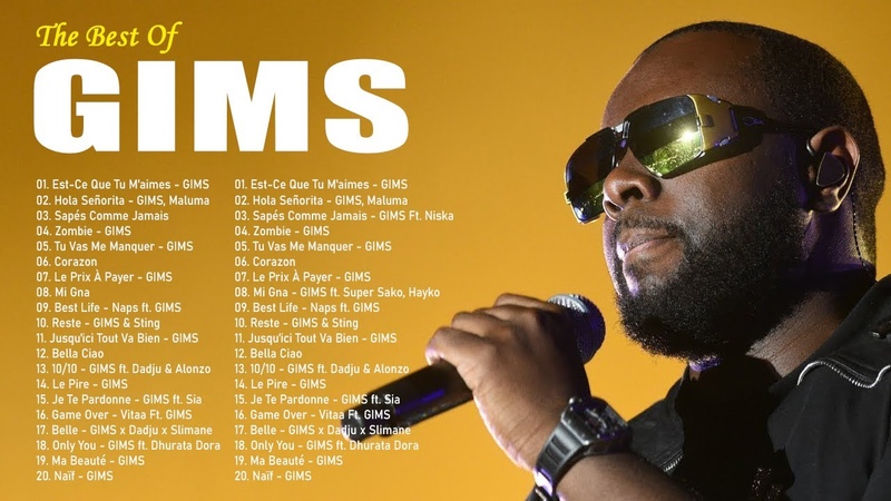 GIMS Album complet 2023 GIMS Meilleures Chansons 2023 GIMS Plus Grands Succès