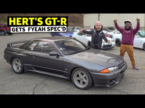 Nissan Skyline GTR Heaven at Tommy Fyeah s Shop Hoonigan Hits Connecticut to grab Hert s