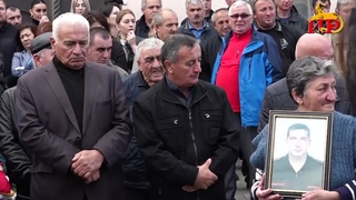 Сегодня в Цхинвале простились с погибшим в ходе спецоперации Альбертом Джуссоевым.