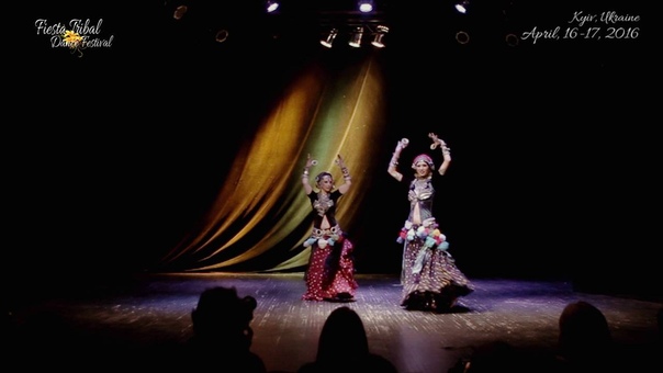 Viktoria Panicheva Maria Kalinovskaya Fiesta Tribal Dance Fest in Kiev. april 16 17
