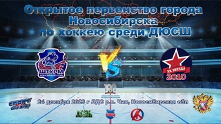 ХК Штурм 2010 (Чик НСО) - ХК Звезда ЦЗВС 2010 (Новосибирск)