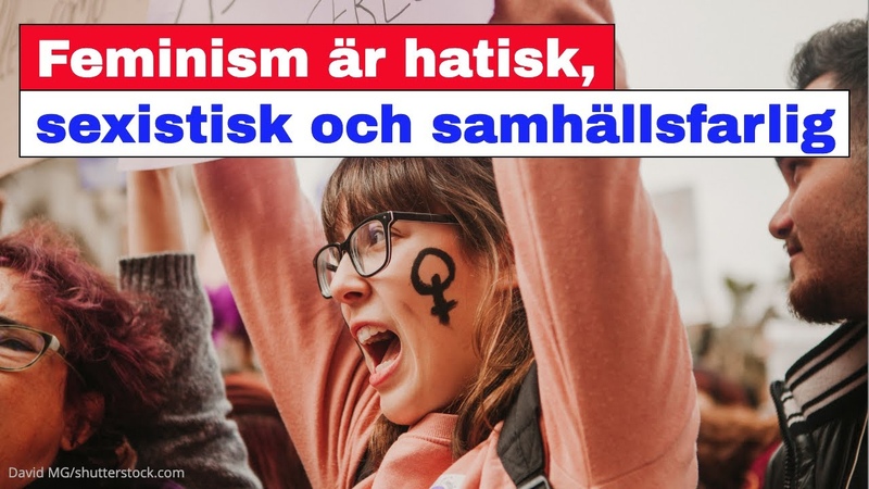 Feminism är hatisk, sexistisk och