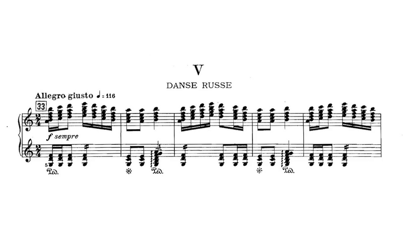 Igor Stravinsky, Théodor Szántó: Petrushka, piano solo version with