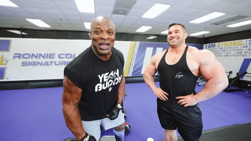 Derek Lunsford Ronnie Coleman Train Back
