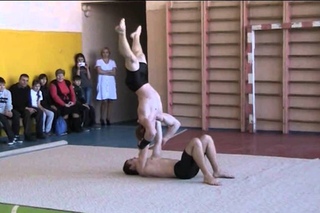 Парная акробатика. STREET WORKOUT KINGZ