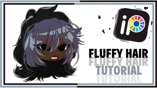 Fluffy Hair Tutorial || Voice Over || Gacha club|| Ibispaintx