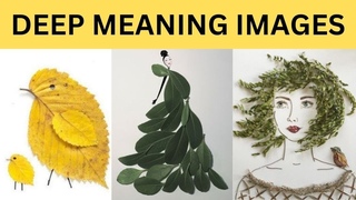 Leaf Art 2023 | Flower Art |  leaf portraits | decorating ideas fall leaf crafts