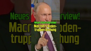 Putin reagiert auf Macrons Drohung, Bodentruppen zu entsenden