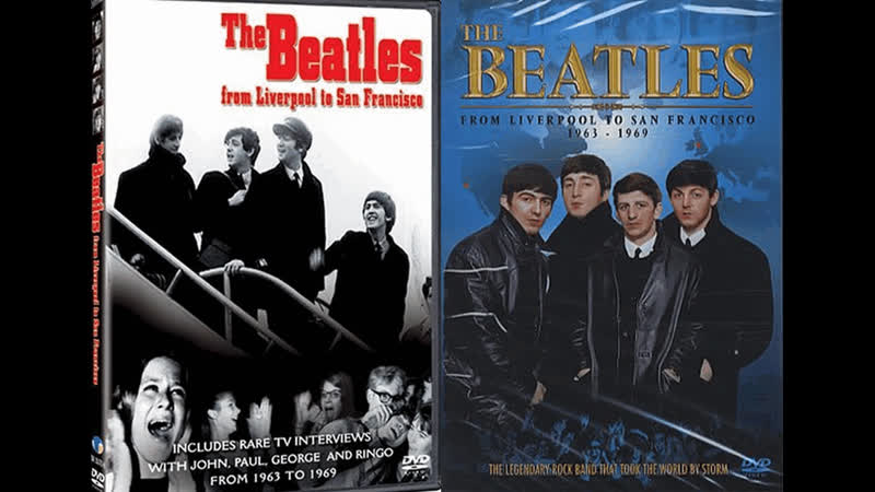 THE BEATLES From Liverpool To San Francisco (2005) Includes rare TV interviews with John, Paul, George and