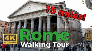 Best Walking Tour of Rome! 4K