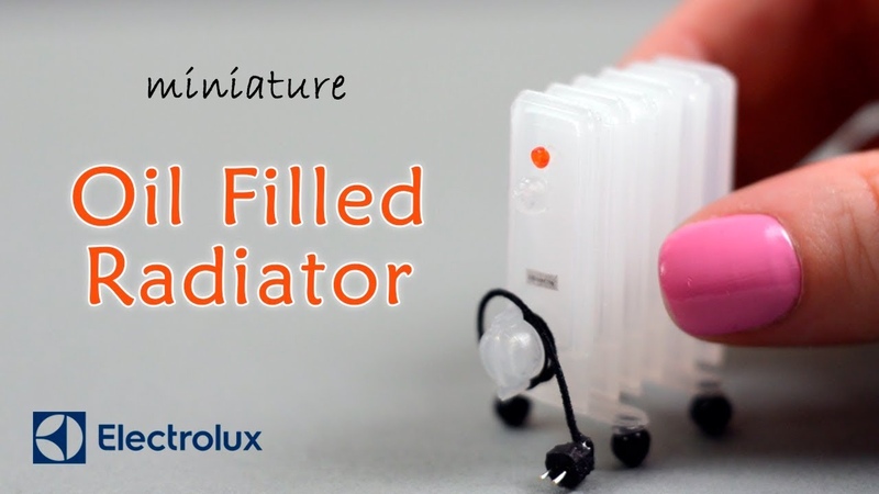 Miniature Oil Filled Radiator Electrolux, No Polymer