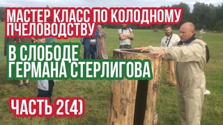 Мастер класс по колодному пчеловодству в Слободе Германа Стерлигова. Часть 2(4)