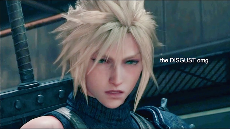 cloud is DONE, final fantasy 7 remake