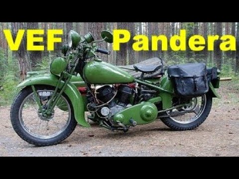 Латвийский V twin с ЭЛЕКТРОСТАРТЕРОМ VEF