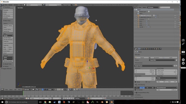 XNA, XPS to SFM using blender