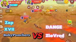 WildCraft | BabyPunchers vs DANGE & ZloVred | 2v2
