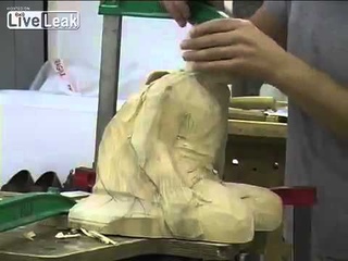 Realistic Wooden Sculpture