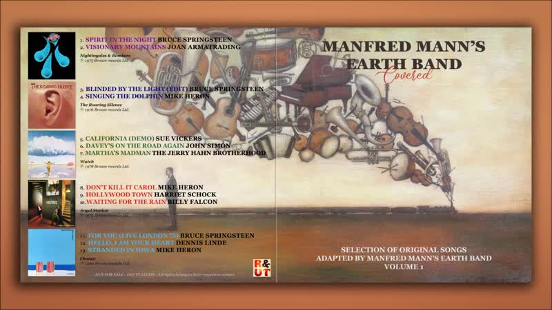 Manfred Manns Earth Band covered selection of original songs adapted ( unreleased album