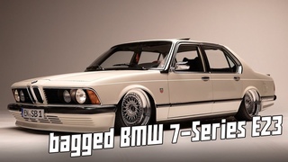 4K - Selow Bagged BMW 7er e23 - BBS RS - Stance Airride | Carporn