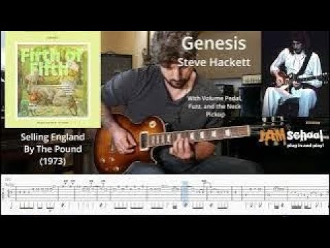 Genesis Firth of Fifth Steve Hackett Guitar Solo With