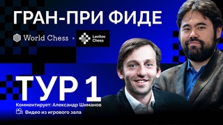 ГРАН - ПРИ ФИДЕ / 1 тур / Грищук, Накамура, Есипенко, Дубов, Со, Широв  ШАХМАТЫ
