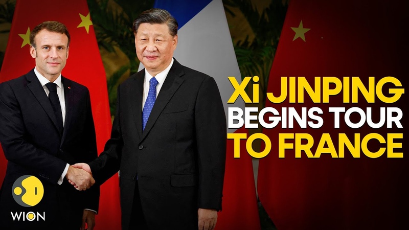 Xi Jinping in France LIVE: Xi Jinping meets Macron, reviews troops, make statements and have