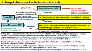 Klima  Greta, Luisa und die Kohlespekulanten der Hochfinanz