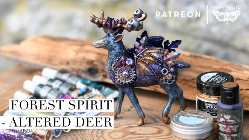 Halloween Treasures Forest Spirit Decorated