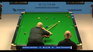 SNOOKER Anthony Hamilton vs RyaThomerson