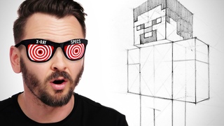 X and X-ray Tricks - Minecraft Perspective Drawing