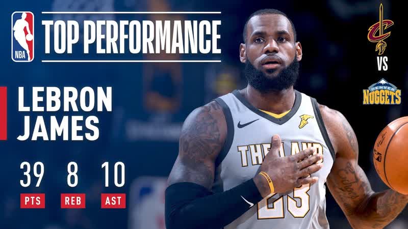 Le Bron James Comes Up CLUTCH in the Mile High
