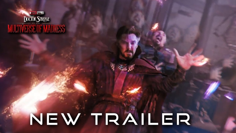Doctor Strange in the Multiverse of Madness NEW SCENE TRAILER 4 K (2022) Marvel