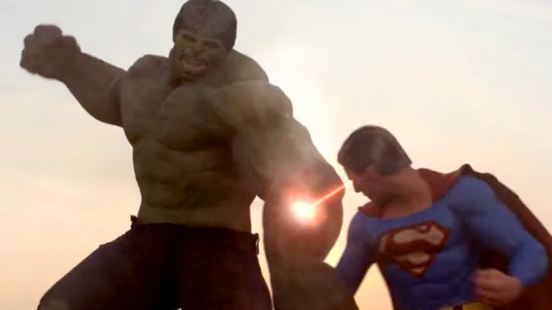 Superman vs Hulk The Fight ( Part