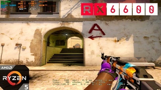 CS:GO : RX 6600 8GB + Ryzen 5600X