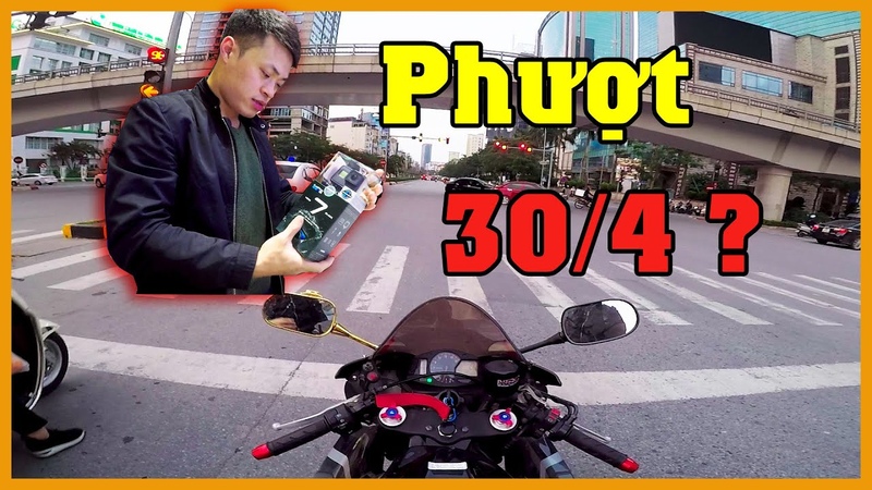 Đi mua Gopro Mới Test thử luôn với CBR600 và Bật Mí Về Tour 30 4 1