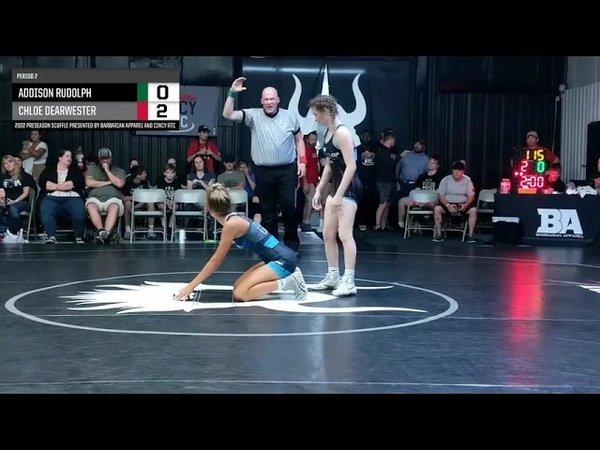 2022 Cincy RTC Preseason Scuffle Chloe Dearwester vs Addison