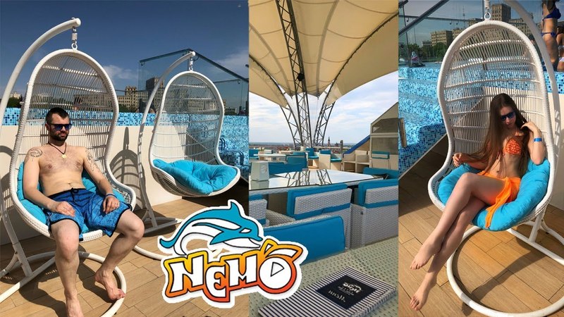 Немо. Nemo бассейн на крыше в Харькове. Отель, дельфинарий, спа